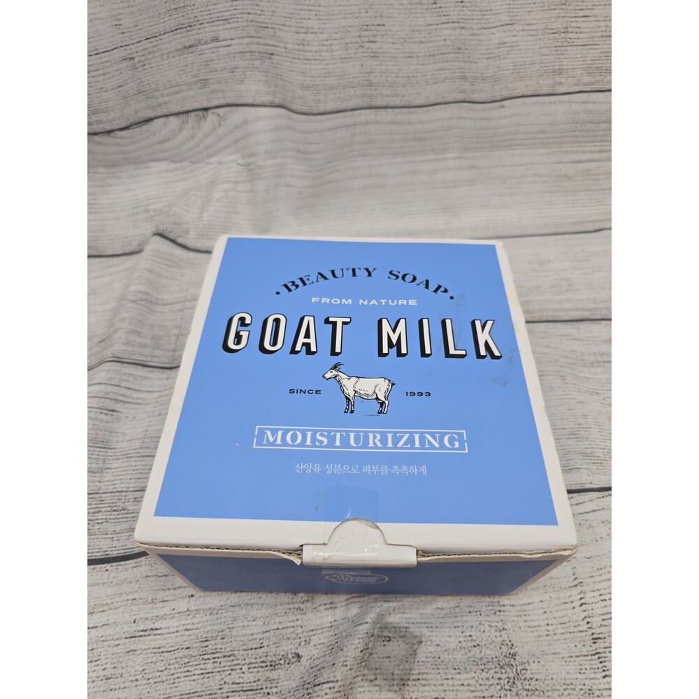 SHOWER MATE Goat Milk Moisturizing Soap Bars, 12 Bars, 3.17 oz each